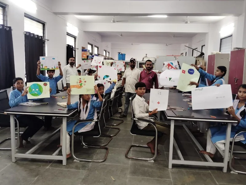 सेवा संकल्प अभियान के अंतर्गत ‘मेरे सपनों का भारत’ चित्रकला एवं भाषण प्रतियोगिता आयोजित
